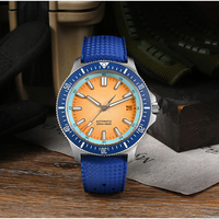 Prix usine personnalisé 20atm luxe dôme saphir plongée mécanique automatique 316 acier inoxydable vintage plongeur montre hommes à vendre