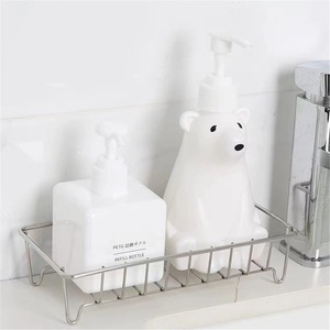 Punch-free Minimalist Ins Wind Zinc Alloy <b>Corner</b> Mounted Drainage Storage Rack for Bathroom Lotion Bottle and Shower Gel - Product Image 4
