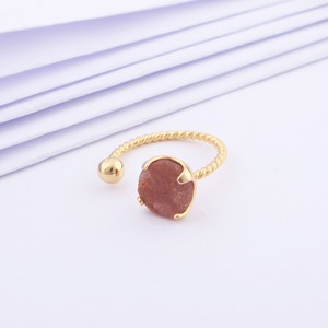 Haute qualité 925 en argent Sterling mariage fiançailles 18Kt or rhodium placage pierre précieuse pierre de soleil rouge diamant perle Fine en vrac - Product Image 2