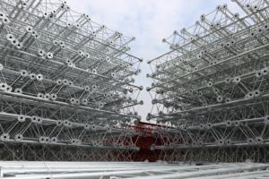 Tubo de 3 patas de 120 pies autoportante de acero galvanizado en caliente, célula de comunicación de telecomunicaciones, Torre wifi - Product Image 3