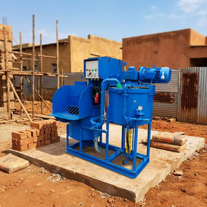 Mélangeur de mortier automatique 4KW avec réservoir de stockage intégré, mélangeur de mortier 500L - Product Image 2