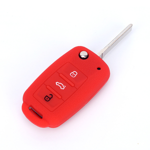 Étui de protection en silicone pour clé de voiture <span class=keywords><strong>Volkswagen</strong></span> Skoda Bora, protection complète contre la corrosion - Product Image 4