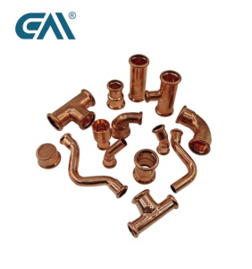 कोल्ड स्टोरेज एयर कंडीशनिंग उपकरण के लिए कॉपर प्रेस सोल्डर समान टी पीतल प्रशीतन फिटिंग - Product Image 6
