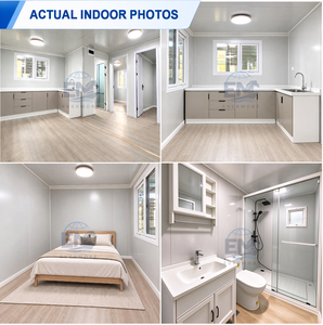 Transportierbares Garagen- und Containerhaus mit WPC-Wandpaneelen, erweiterbar, für Hotels und Schlafgelegenheiten - Product Image 4