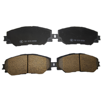 Nouvelles plaquettes de frein arrière en céramique de qualité supérieure Kewosien à faible émission de poussière 044650R010 0446502380 KWS-48 Garantie 1 an Compatible avec XRS Scion XB XD