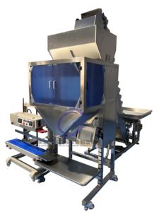 Machine d'emballage verticale électrique pour sachets de sucre, granulés, cacahuètes, <span class=keywords><strong>sel</strong></span>, grains, pastilles, scelleuse de sachets haute précision - Product Image 5