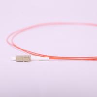 Cordon de raccordement à fibre optique multimode LC-UPC OM2 Pigtail avec gaine LSZH 0,9 mm 1 m pour utilisation FTTH 5G 4G Wifi, facile à dénuder