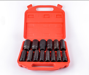 <strong>Tool</strong> Kit Heavy-duty Impact <strong>Socket</strong> <strong>Set</strong> Black <strong>10</strong>-32mm Cr-Mo Hight Quality 1/2 Inch Pneumatic Wrench <strong>Socket</strong> - Product Image 6