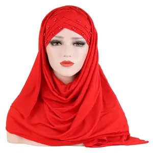 Yeni varış monokrom eşarp şapka hicap iki parçalı takım malezya müslüman bayanlar yama başörtüsü cilt dostu kumaş hicap