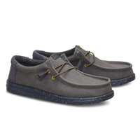 Mocassins respirants anti-odeur à la mode pour hommes chaussures décontractées souples antidérapantes bout plat toutes saisons toile coton personnalisable