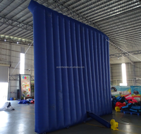 Barrière anti-bruit gonflable portable sur mesure pour usine