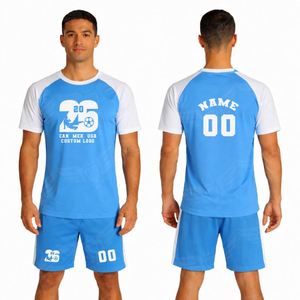 Custom Mens Soccer <b>Cup</b> 2026 Jersey & Shorts Set Red Black Football Training Uniform Personalized <b>Name</b> Number Sports Kit - Product Image 6