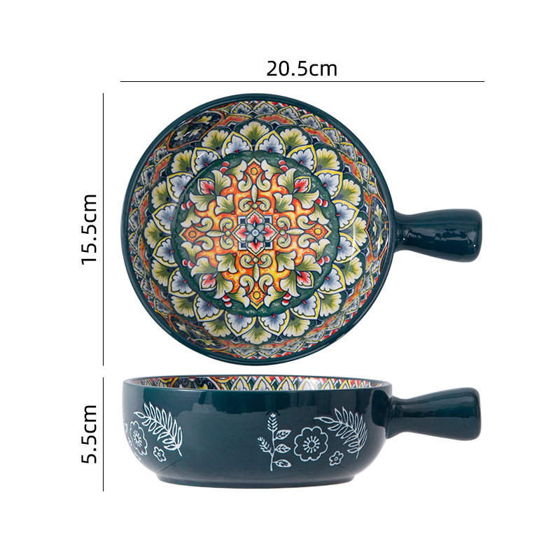 8inch billytis handle bowl