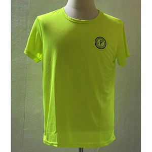 #7008 170GSM เสื้อยืดแขนสั้น100% ผ้าโพลีเอสเตอร์แบบแห้งเร็วคุณภาพต่ำจำนวนสั่งซื้อขั้นต่ำ2ชิ้นไม่มีซิป - Product Image 1