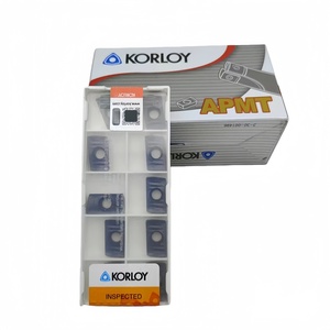 Korloys inserto per fresatura originale in carburo cementato APMT1604PDR KF5800/APMT1135-Q PC5300 piastra per fresatura tornio CNC - Product Image 1