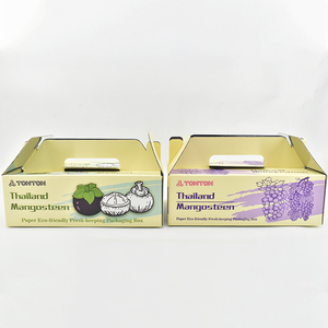 Cajas de envío de papel Kraft con aislamiento Cajas de cupcakes y pasteles reciclables amigables con asa para embalaje de sushi - Product Image 2