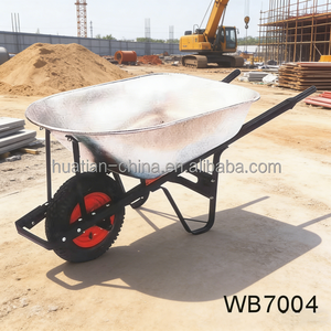 <span class=keywords><strong>Brouette</strong></span> de chantier et de <span class=keywords><strong>jardin</strong></span> de qualité industrielle, chariot à main robuste, vente directe usine - Product Image 1