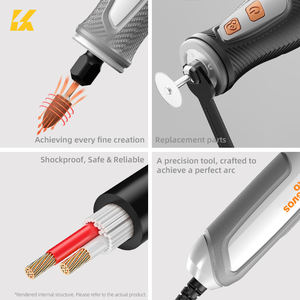 Vente en gros d'usine - Outil rotatif 22000 tr/min, mini perceuse <span class=keywords><strong>Dremel</strong></span>, perceuse électrique pour gravure avec accessoires, kit de bricolage - Product Image 4