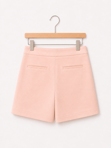 Shorts décontractés brodés pour femmes, taille haute, mode estivale, vêtements du bas élégants et confortables pour dames - Product Image 3