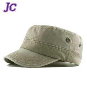 Gorra de Béisbol Ajustable de PVC de 6 Paneles para Hombre <span class=keywords><strong>JC</strong></span>, Gorra Plana Estilo Trucker, Clásica para las Cuatro Estaciones, para Actividades al Aire Libre - Product Image 1