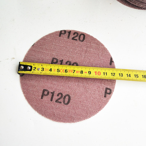 차단 방지가 우수한 무먼지 알루미늄 산화물 샌딩 디스크 건조 사포 연마 스크린 후크 루프 메쉬 - Product Image 5