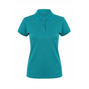 Silhouette ajustée, conçue pour les femmes, coupe profilée, tricot uni respirant, manches courtes, finition soignée, moderne et féminine - Product Image 1