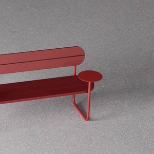 Ensemble de jardin en aluminium et teck, résistant à l'eau, pour villa, cour et parc - Product Image 1