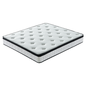 Matelas à ressorts ensachés indépendants silencieux avec housse en tissu tricoté en coton 280 g/m², emballé en rouleau, tailles King et Queen pour hôtel - Product Image 6