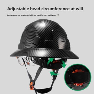 <span class=keywords><strong>Casque</strong></span> <span class=keywords><strong>de</strong></span> sécurité américain en fibre <span class=keywords><strong>de</strong></span> carbone Protection du travail Construction <span class=keywords><strong>Casque</strong></span> <span class=keywords><strong>de</strong></span> sécurité - Product Image 6