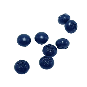 CHENXI Dijes de Arándanos 3D Simulados, Adornos DIY para Pasteles de Crema, 1.2x0.9cm, para Colgantes, Bolsos y Decoración de Llaves de Coche - Product Image 3