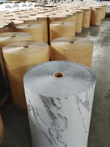 Pellicola Protettiva Autoadesiva Effetto Legno e Marmo Bianco per Decorazione Appartamenti Moderni, Antipolvere e Ignifuga - Product Image 3
