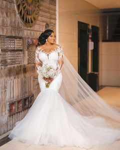 ชุดแต่งงานเจ้าสาวแขนยาวสุดหรูสำหรับ2025สินค้าใหม่ - Product Image 2