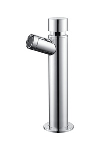 Wassersparender Selbstschließender Push-Wasserhahn für Öffentliche Toiletten mit Zeitverzögerung, Kunststoff, Modernes Grafikdesign, Einlochmontage - Product Image 4