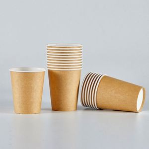 Design Logo Single Double Layer Paper Coffee <b>Cups</b> <b>Disposable</b> Paper <b>Cup</b> Cold/hot Drinking Paper <b>Cup</b> - Product Image 4