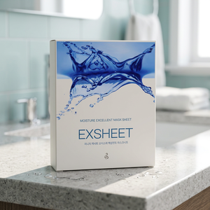 [EXSHEET] K-Beauty Moisture Excel Mask Sheet แผ่นมาส์กหน้า ช่วยยกกระชับ ลดเลือนริ้วรอย และเพิ่มความกระจ่างใส ผลิตภัณฑ์บำรุงผิวหน้าสไตล์เกาหลี สำหรับดูแลผิวหน้าที่บ้าน - Product Image 3