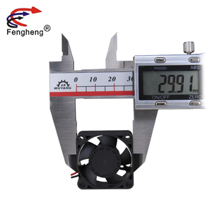 DC Brush less Mini Axial Flow Lüfter 3010 30mm 5V 12V 30x30x10mm - Product Image 5