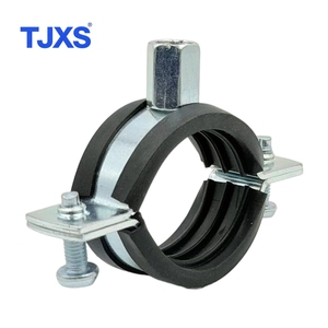 Morsetto per Tubi in Gomma, Raccordo per Canale Strut Unistrut, Staffa Regolabile per Tubi, Gancio a Forcella, Supporto per Tubi - Product Image 5