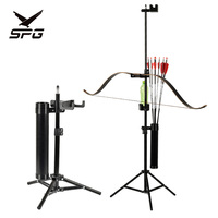 Support de tir à l'arc SPG pour arc classique, support pliable en métal, support en plastique, accessoires d'entraînement intérieur et extérieur