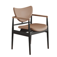 Chaises d'hôtel en cuir pour mariage, restaurant, salon et bureau à domicile, événements, design moderne, usage commercial