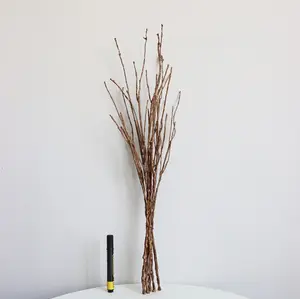 도매 인공 거품 유연한 나무 나뭇 가지 분기 줄기 크리스마스 꽃 장식