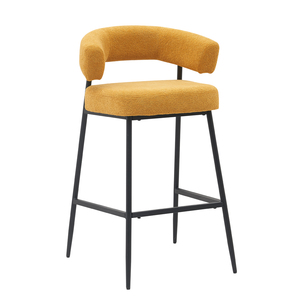 Hot Bán Vải ghế kim loại Khung chiều cao cố định Orange <span class=keywords><strong>Bar</strong></span> phân cao thanh ghế - Product Image 2