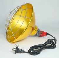 Lampe chauffante infrarouge haute puissance 110V 220V avec dissipateur thermique en aluminium et douille céramique pour porcelets