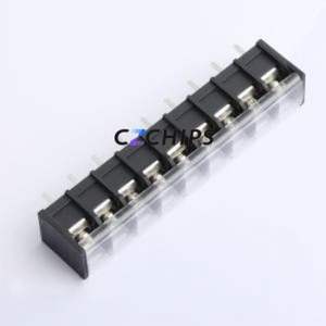 DBT40S-9.5-9P-BK-P Barrier Terminal Block P=9.5mm Connector ( Pitch: 9.5mm )( Rated Current: 20A )( Rated Voltage: 300V ) - Product Image 1