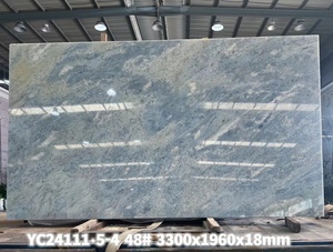 Brazil màu xanh pha lê quartzit Backlit slab sang trọng màu xanh pha lê tự nhiên thạch anh slab cho mờ nền tường bàn ăn - Product Image 6