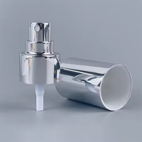 Pompe pulvérisatrice de parfum miniature en plastique à bas prix 20/410 avec couvercle transparent, pulvérisateurs personnalisés en plastique