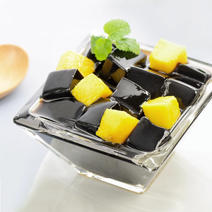 Polvere di Gelatina di Erba Nera Istantanea all'Ingrosso 1kg per Topping di Bubble Tea, Dessert, Ingredienti per Negozi di Tè al <span class=keywords><strong>Latte</strong></span> Fai-da-Te - Product Image 2