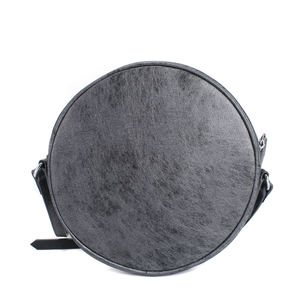 New Design Premium Genuine Leather <b>Small</b> Round Crossbody Bags Fully Customized <b>Purses</b> Shoulder Bag Handbag for <b>Women</b> - Product Image 4