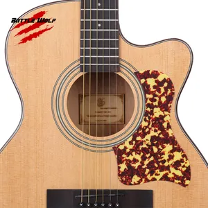 マルチカラーとシェイプ41 "40" 自己粘着性セルロイドギターピックガードギターピックガード素材ギターピックガードブランク