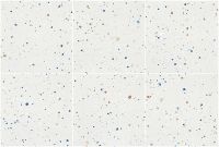 Carrelage mural en terrazzo coloré de 600x600, dalle de porcelaine pour sol, double chargement, poli, terrasse, carrelage en terrazzo
