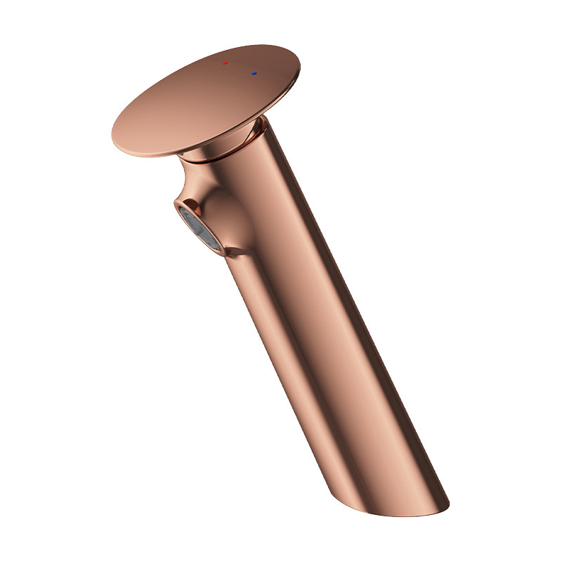 Rose gold-including woven tube